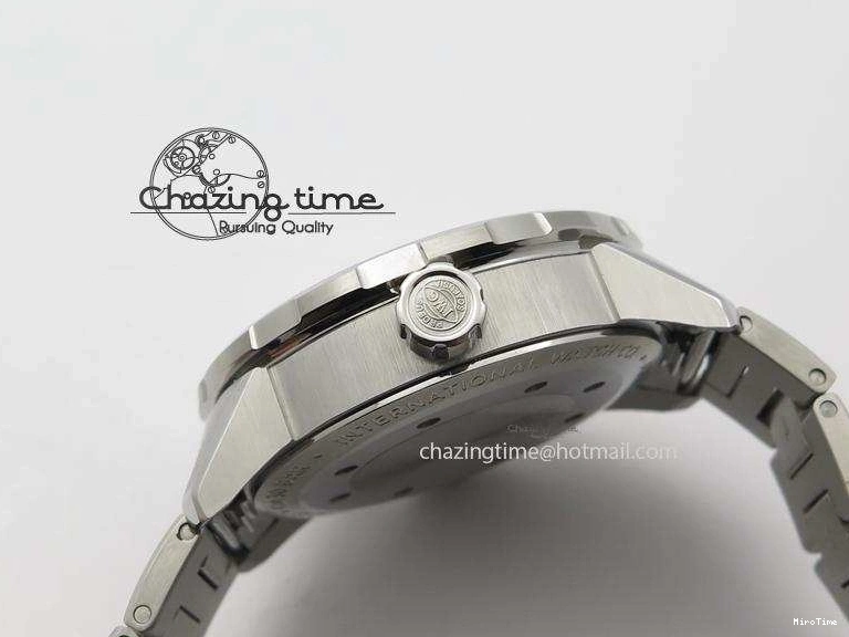 MIROTIME 0720 UrbanStyle Aquatimer Automatic IW329002 V6F 1:1 Best Edition Black Dial On SS Bracelet MIYOTA 7317